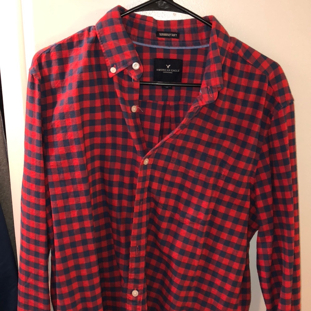 American eagle button down